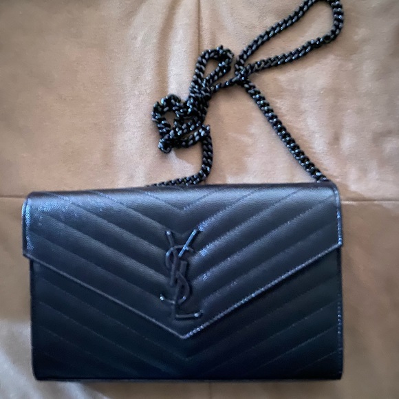 ***SOLD****NWOT - Saint Laurent Chain on Wallet - Picture 2 of 9